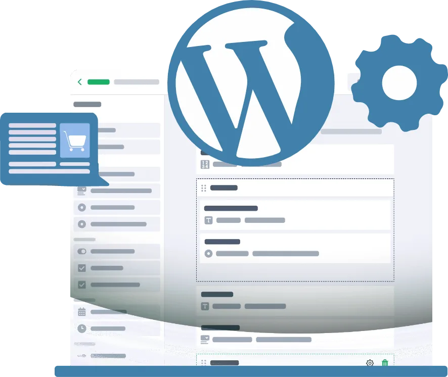 WordPress development services with custom themes, plugins and e-commerce